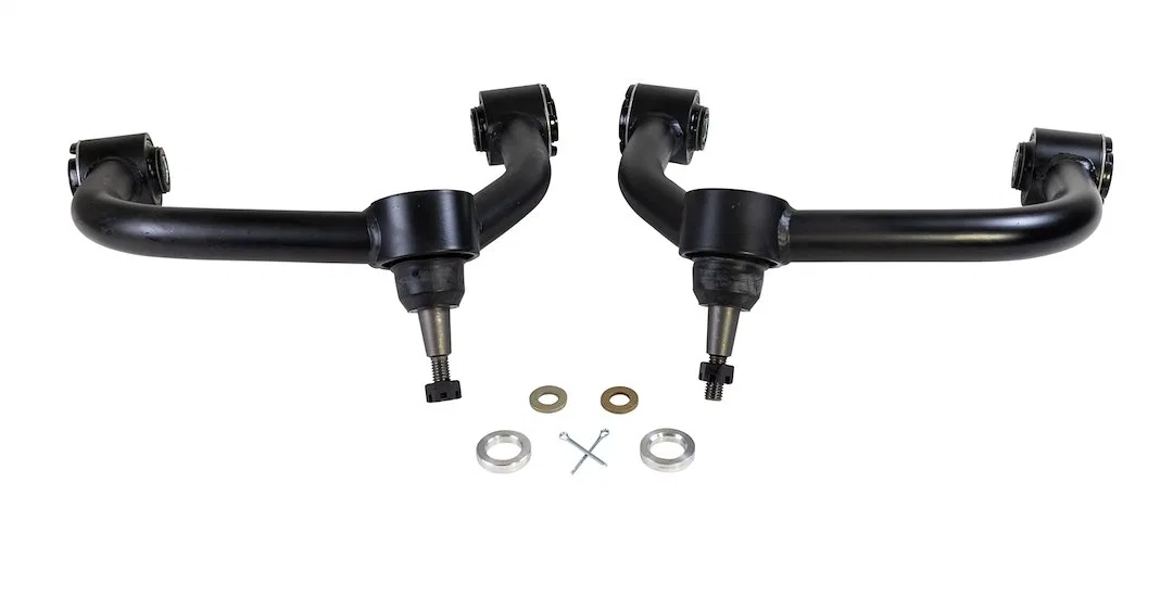 67-23010 – READYLIFT Control Arm, Tubular Non Adjustable Black Steel With Ball Joint/ Bushings/ Sleeves Set Of 2